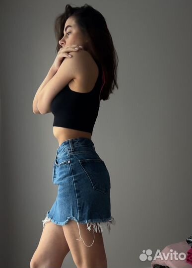 Джинсовая юбка