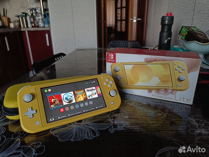 Nintendo Switch Lite прошитая