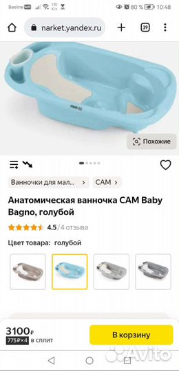 Ванночка для купания