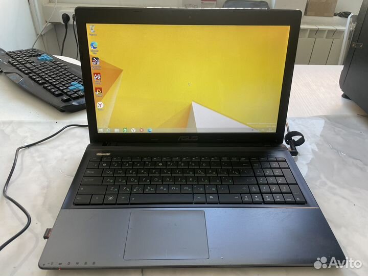 Ноутбук asus K55DR 4 ядра A8/HD74001GB/4GB RAM HDD