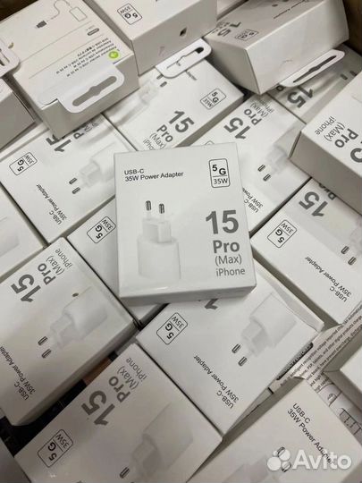 Блок зарядки на iPhone