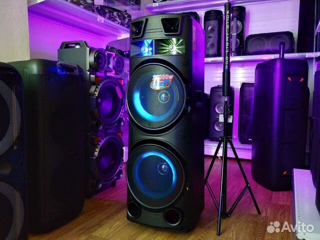 Гигантская блютуз колонка