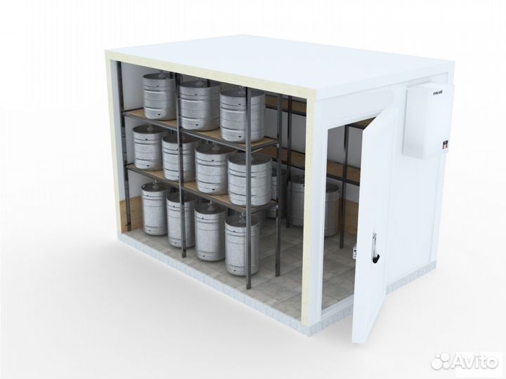 Холодильные камеры для пивных кег Новые и Б.У