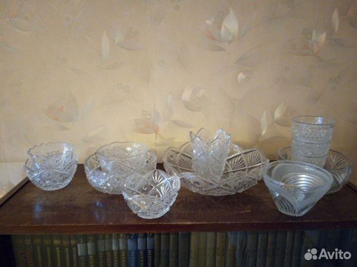 Ваза хрустальная СССР