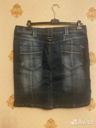 Юбка джинсовая р. XXL (50-52). Nielsson