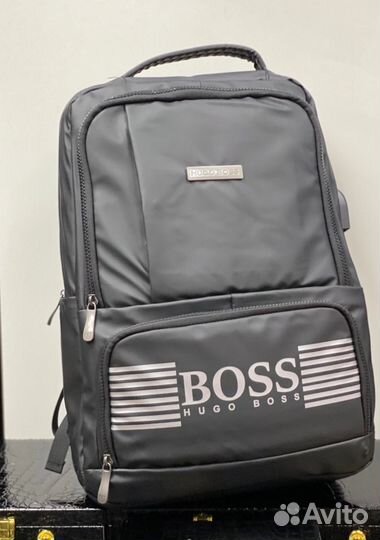 Рюкзак hugo boss мужской чёрный новый