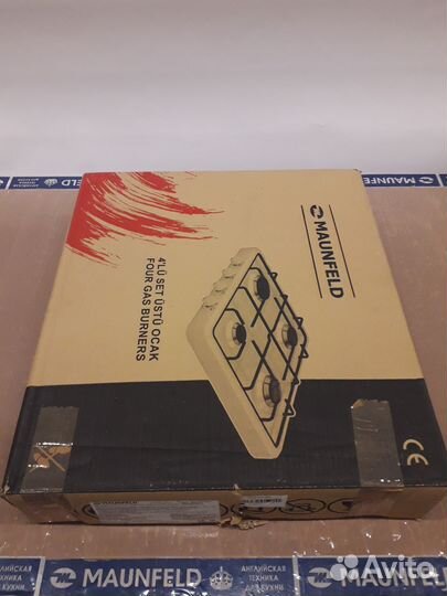 Газовая плитка maunfeld eghe.F64.3EW