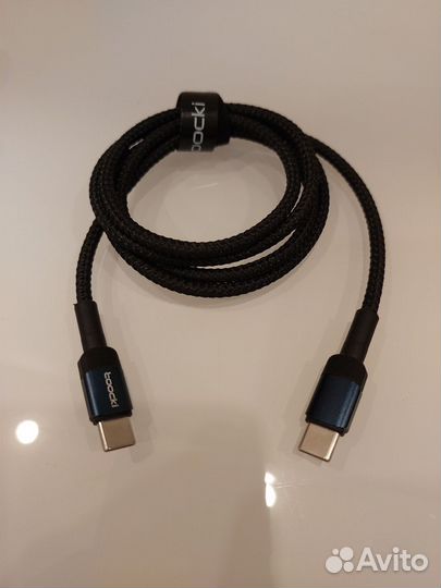 Зарядник USB Type-C to Type-C