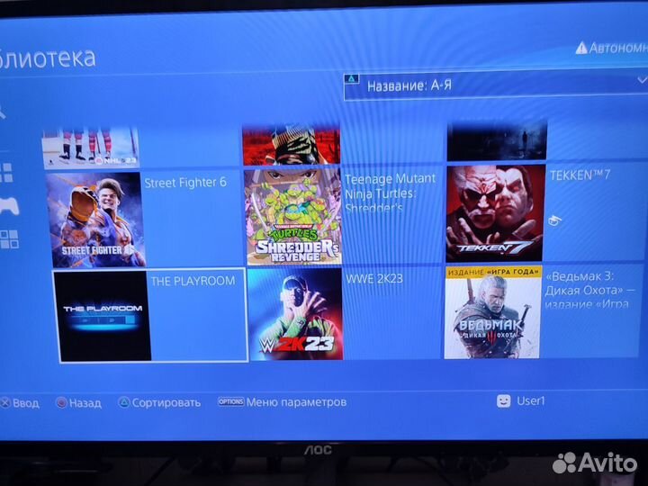 PlayStation 4 Slim 1TB прошитая HEN