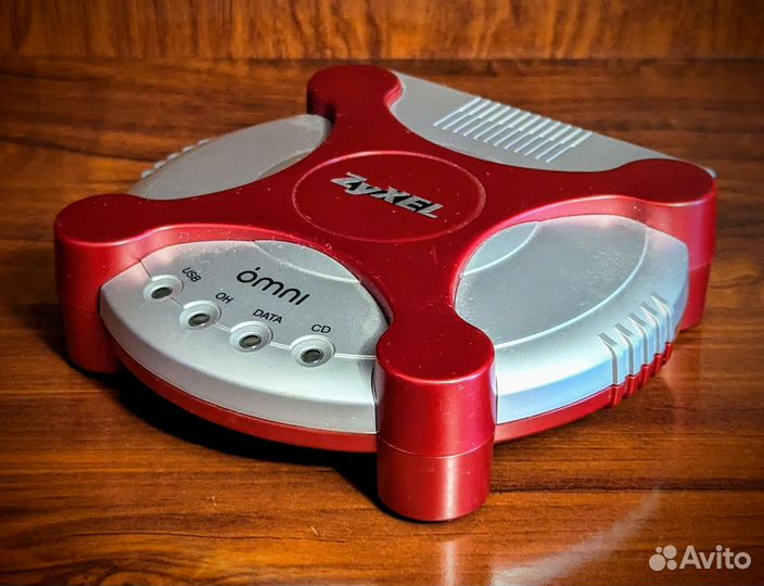 USB-модем zyxel omni 56k plus ee, факс, автоотв