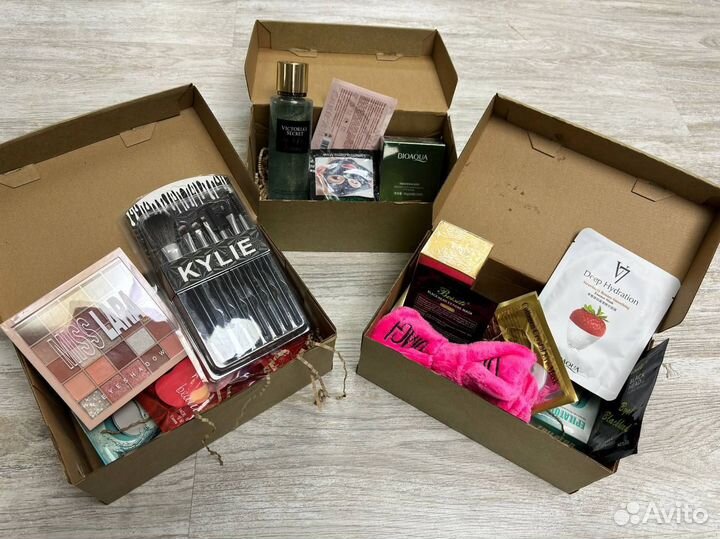 Бьюти боксы с косметикой