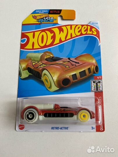 Hot wheels retro-active