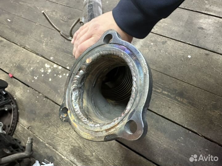 Даунпайп 76mm focus st mondeo