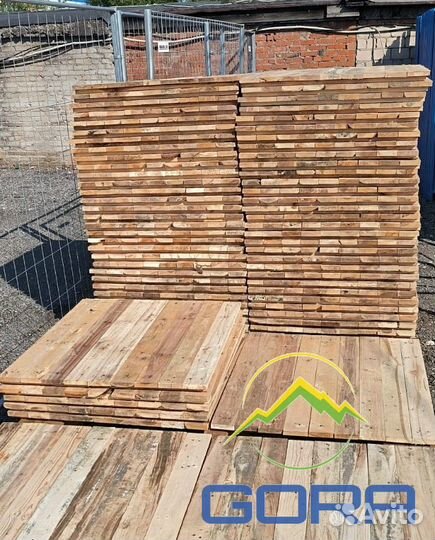 Настил деревянный для строительных лесов