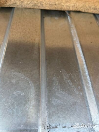 Профнастил оцинкованный некондиция в наличии