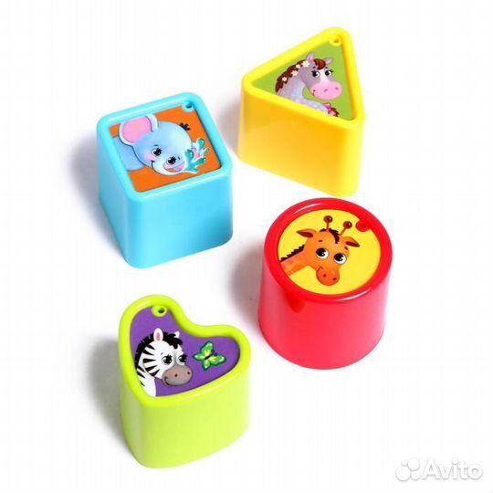 Развивающая игрушка «Музыкальный сортер», звук, цв