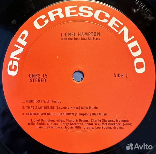 Lionel Hampton And The Just Jazz All Stars (сша)
