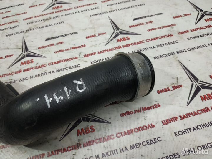 Патрубок интеркулера om646 w203 Mercedes