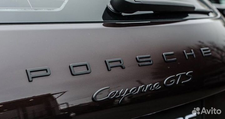 Комплект эмблем антихром Porsche Cayenne GTS