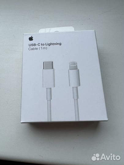 Кабель apple USB-C to Lightning