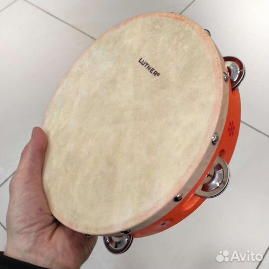 Бубен тамбурин новый