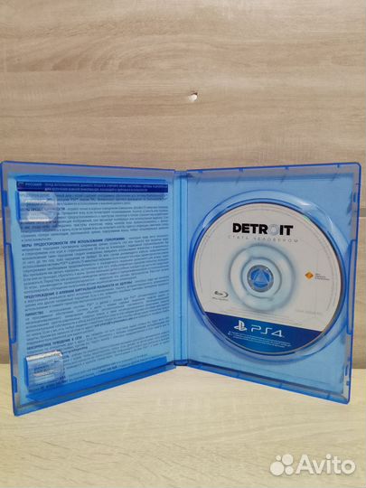 Detroit become human ps4 диск