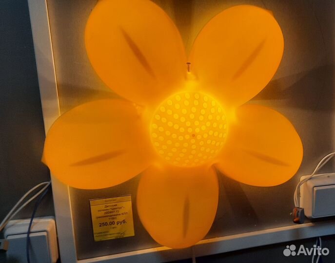 Светильник ночник проектор Цветок