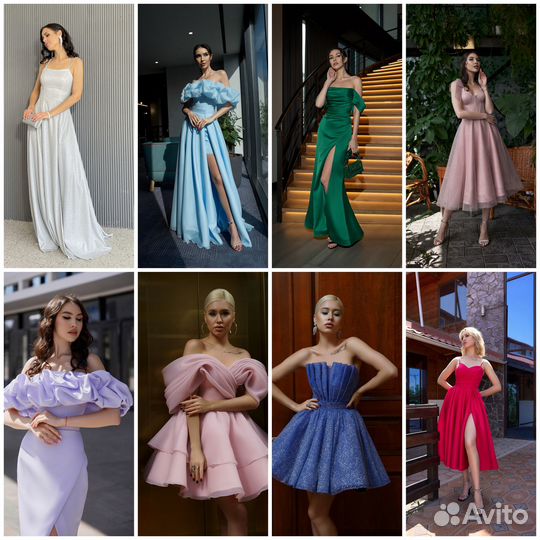 Прокат платьев. Размеры 40-60. Салон 3500 моделей