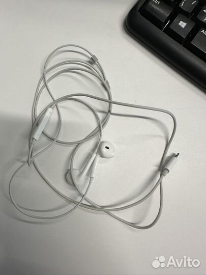 Наушники apple earpods lightning оригинал