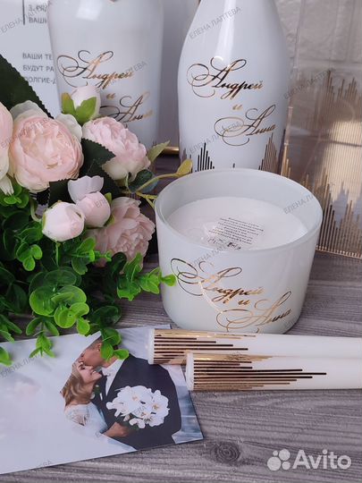 Свечи семейный очаг, свечи на свадьбу