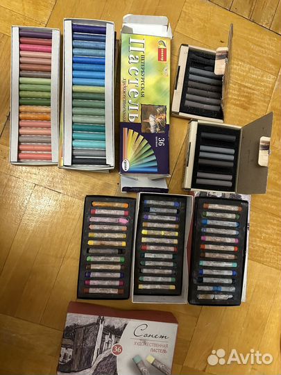 Пастель сухая художественная