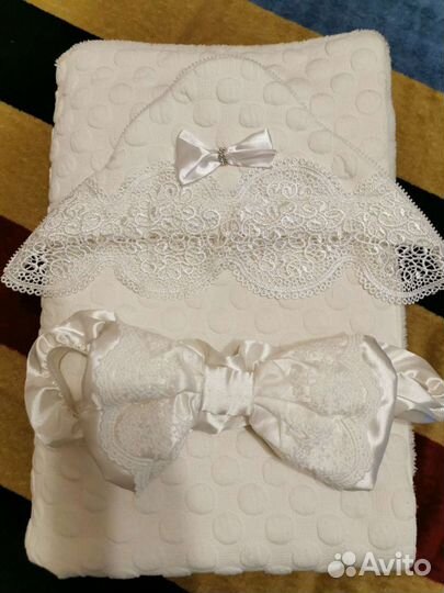 Конверт одеяло и комбинезон на выписку