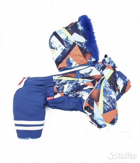 Теплый комбинезон для собаки