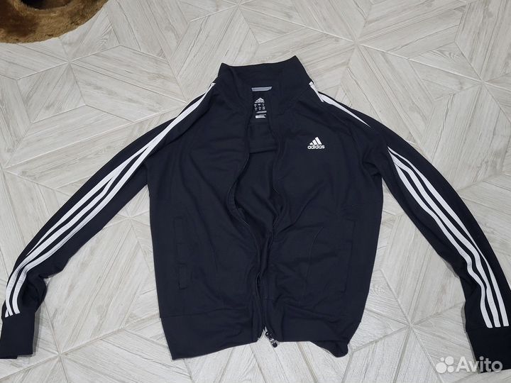 Олимпийка adidas черная