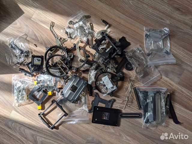 Провода, переходники, крепления, разъёмы