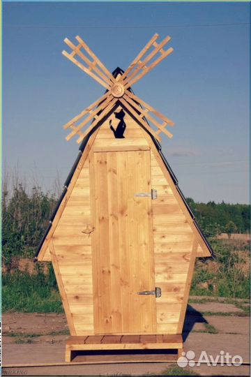 Дачный туалет домик TZQ