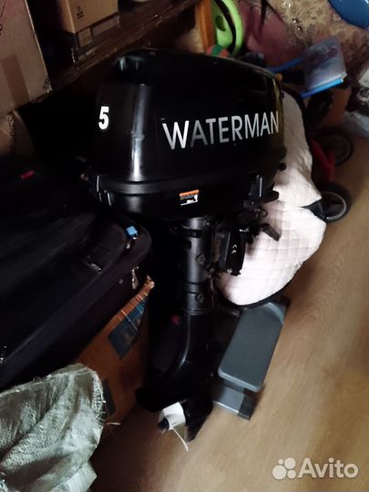 Лодочный мото бу 5 л.с 4 т