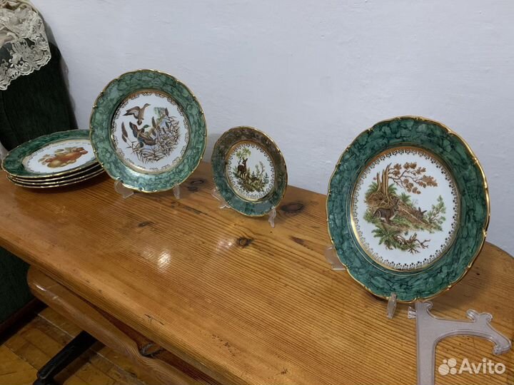 Тарелки серии охота
