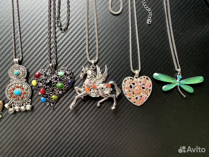 Крупные кулоны подвески винтаж