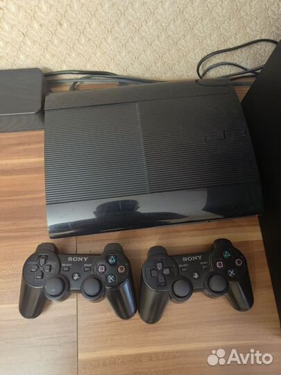 Sony PS3 super slim 500 gb прошитая