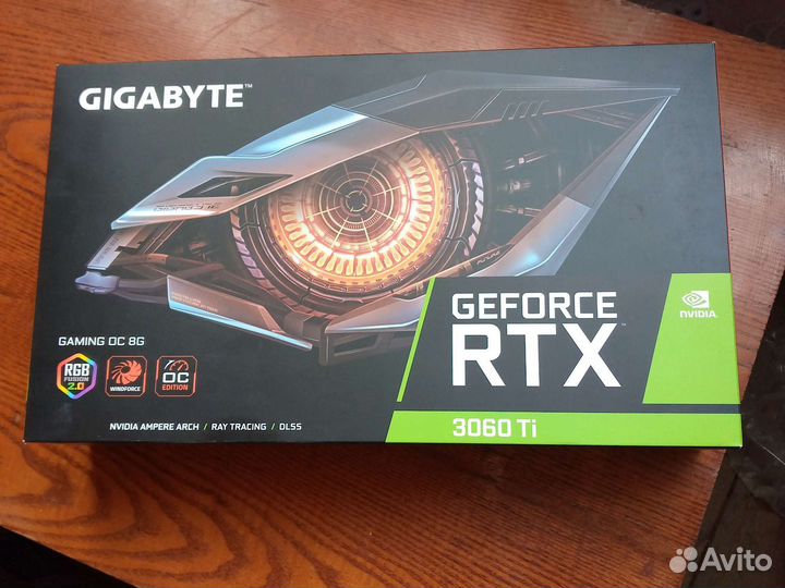 Видеокарта 3060ti gigabyte