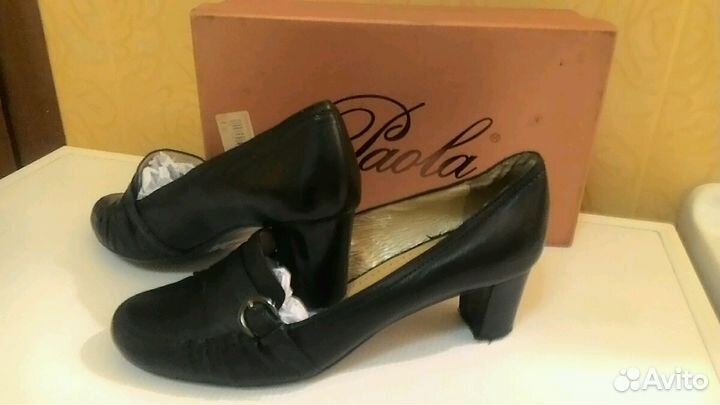 Туфли нат. кожа