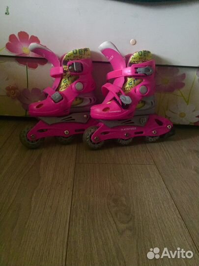 Роликовые коньки детские. Размер 26-29