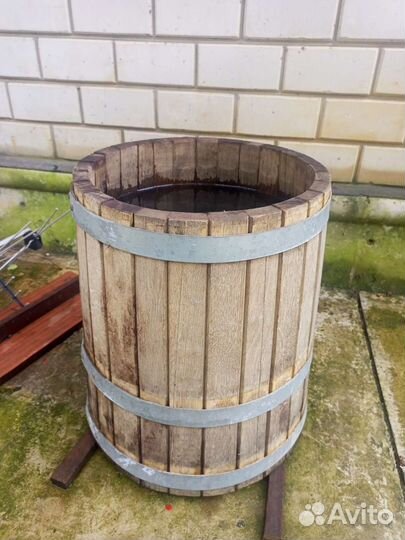 Кадушка деревянная