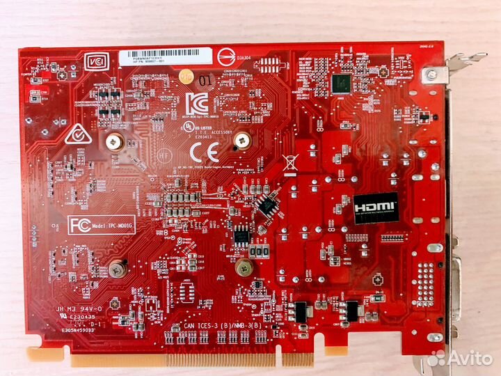 Видеокарта AMD Radeon RX 460 2 гб