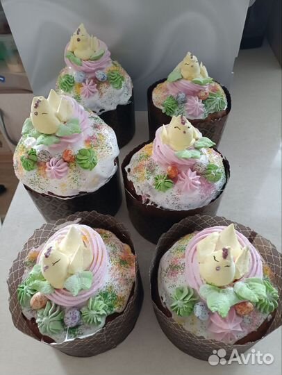 Кулич пасхальный, пряники