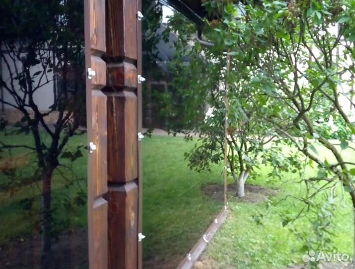 Мягкие окна для беседки