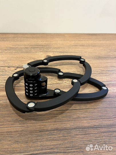 Велозамок складной кодовый