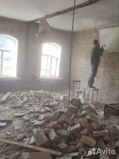 Демонтаж,вывоз строительного мусора