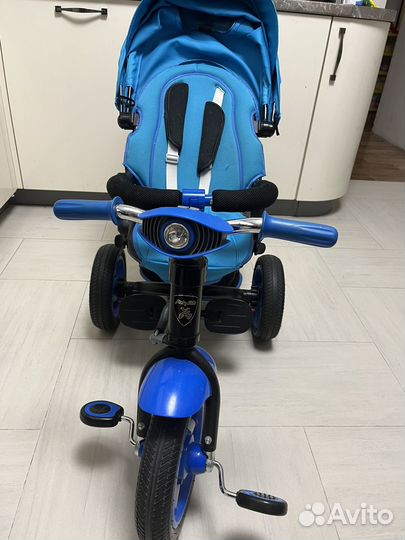 Велосипед коляска с ручкой